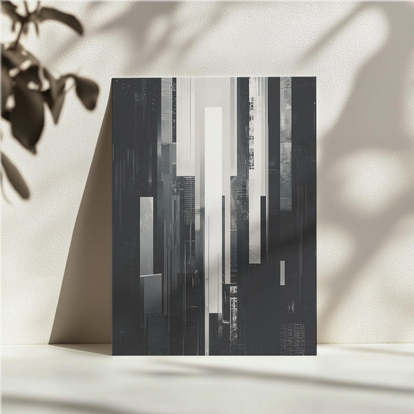 Modern Monochrome Abstract