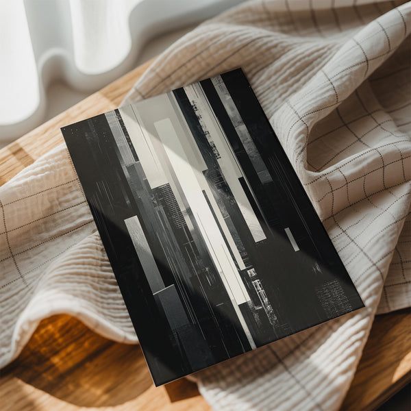 Modern Monochrome Abstract