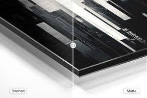 Modern Monochrome Abstract