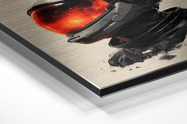 Red-Visored Astronaut