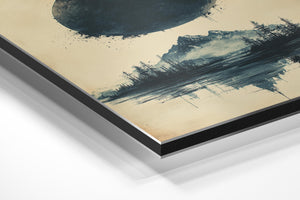 Dark Moon and Mountains