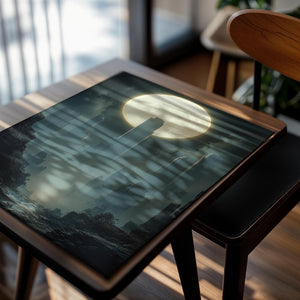 Towering City Moonlight