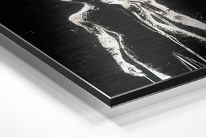 Glowing Alien Silhouette