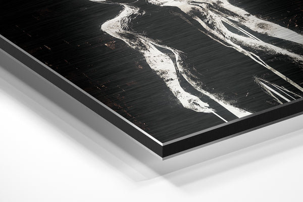 Glowing Alien Silhouette