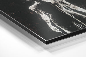 Glowing Alien Silhouette