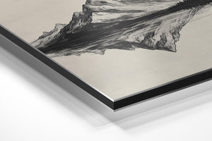 Mountain Reflection Sketch