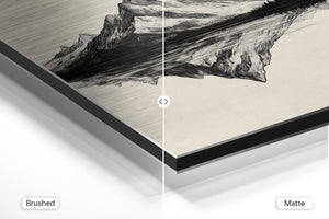 Mountain Reflection Sketch