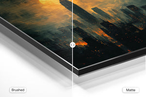 Golden City at Night