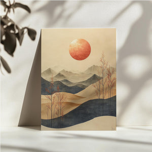 Desert Sunrise Landscape