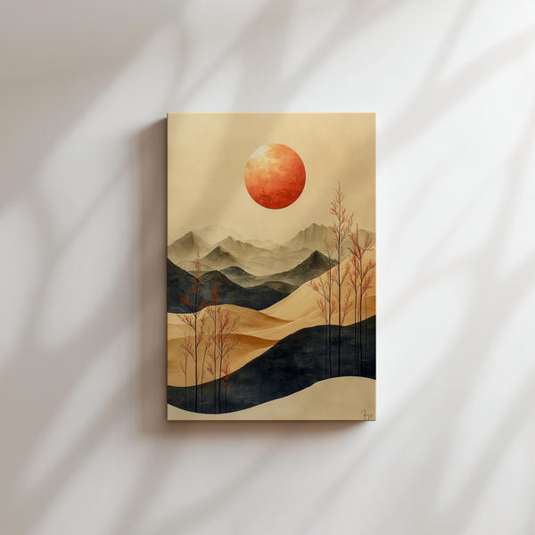Desert Sunrise Landscape