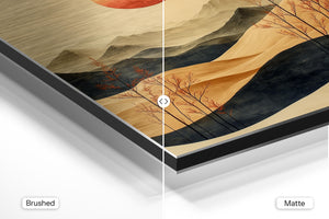 Desert Sunrise Landscape