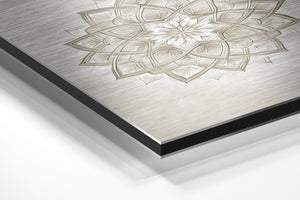 Ornate White Mandala