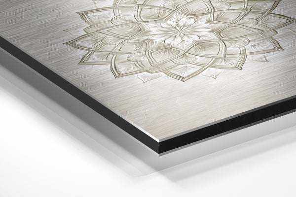 Ornate White Mandala