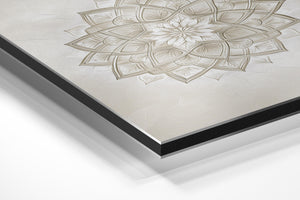 Ornate White Mandala