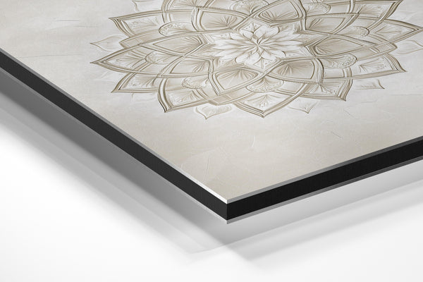 Ornate White Mandala