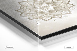 Ornate White Mandala