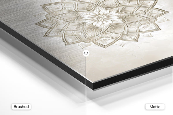 Ornate White Mandala