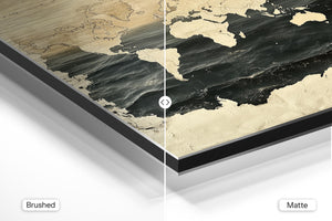 Vintage Map Ocean Overlay