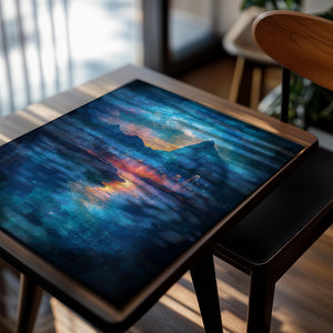 Vibrant Cityscape Sunset