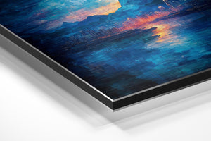 Vibrant Cityscape Sunset