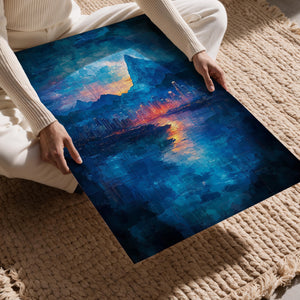 Vibrant Cityscape Sunset