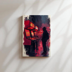 Nostalgic Arcade Scene