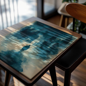 Foggy Cityscape Wanderer