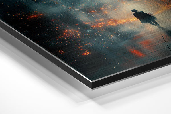 Glowing Archway Silhouette