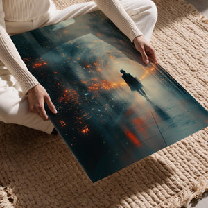 Glowing Archway Silhouette