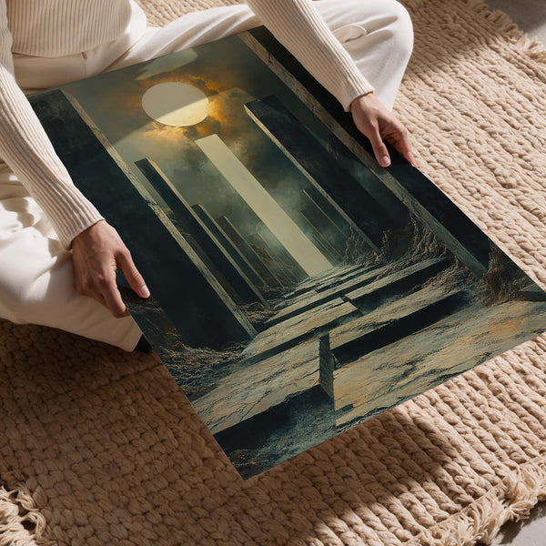 Mystical Pillar Landscape