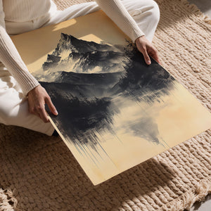 Majestic Mountain Reflection