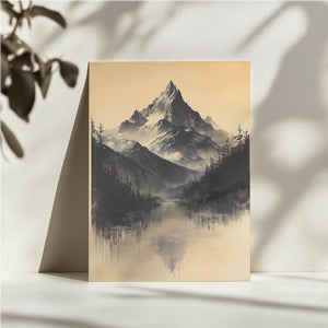 Majestic Mountain Reflection