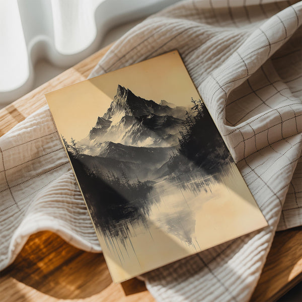 Majestic Mountain Reflection