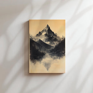 Majestic Mountain Reflection