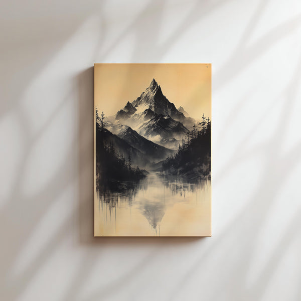 Majestic Mountain Reflection