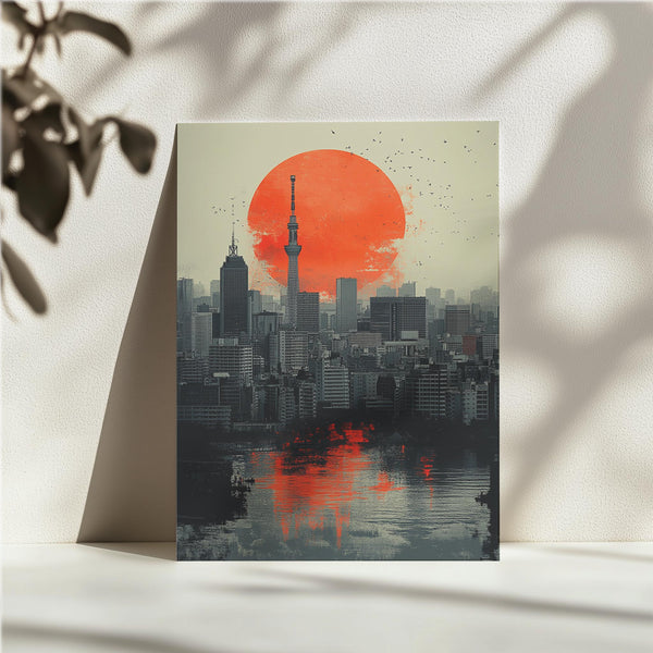 Tokyo Red Sunset