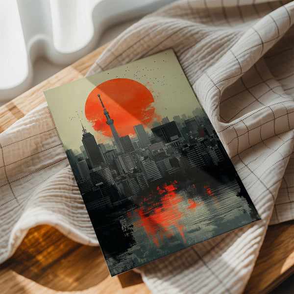 Tokyo Red Sunset
