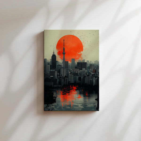 Tokyo Red Sunset