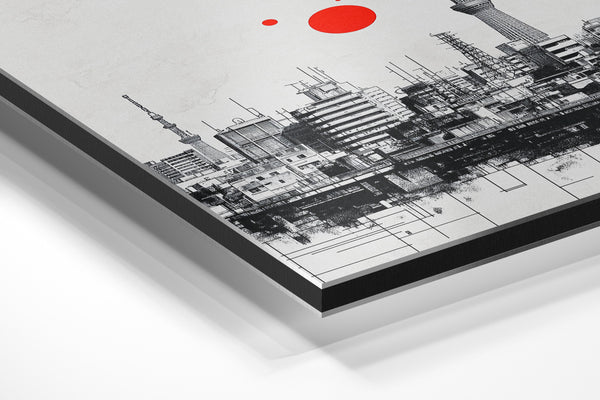 Tokyo Ink Cityscape