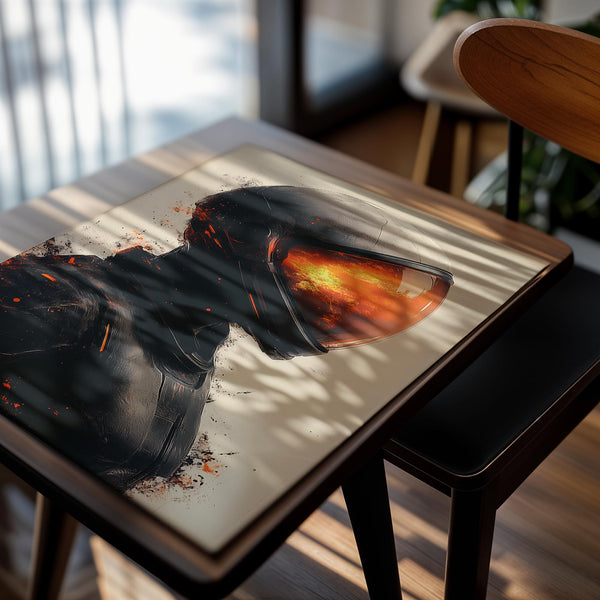 Burning Reflection Astronaut