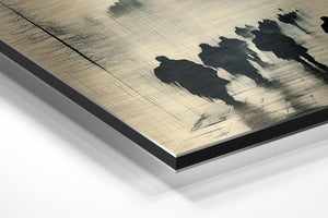 Mystic Figures in Fog