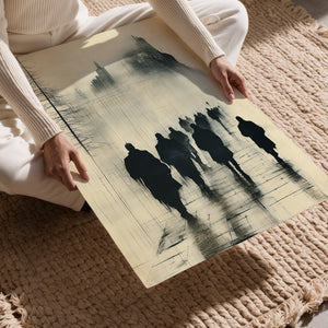 Mystic Figures in Fog