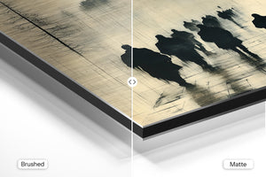 Mystic Figures in Fog