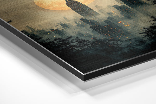 Moonlit Urban Wilderness