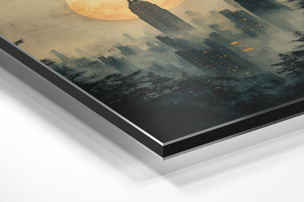 Moonlit Urban Wilderness