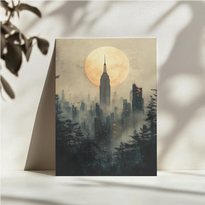 Moonlit Urban Wilderness