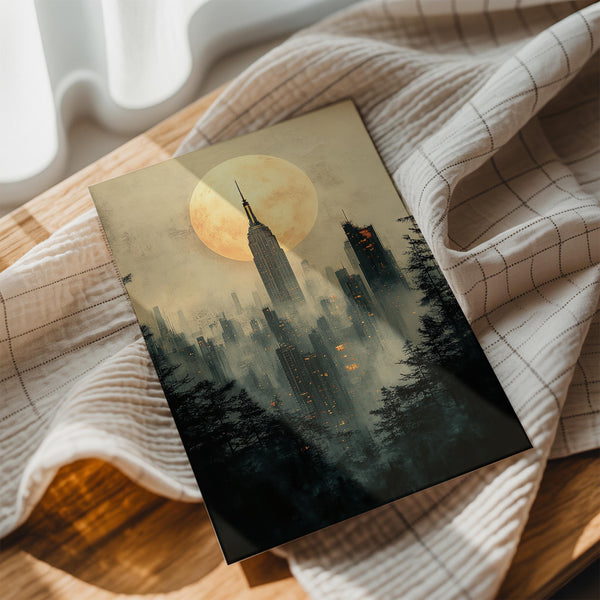 Moonlit Urban Wilderness