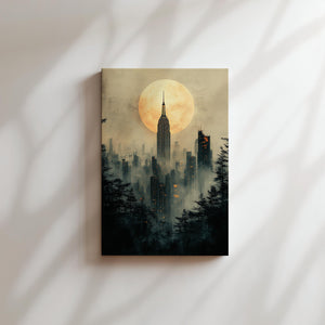 Moonlit Urban Wilderness