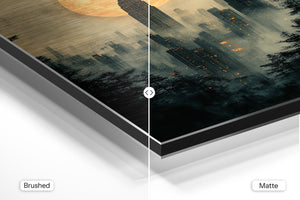 Moonlit Urban Wilderness