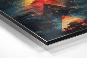 Cyberpunk Pagoda Triad